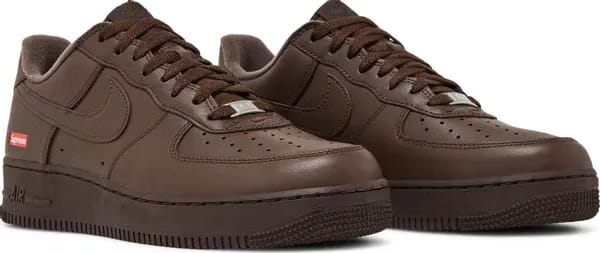 Supreme x Air Force 1 Low 'Box Logo - Baroque Brown'