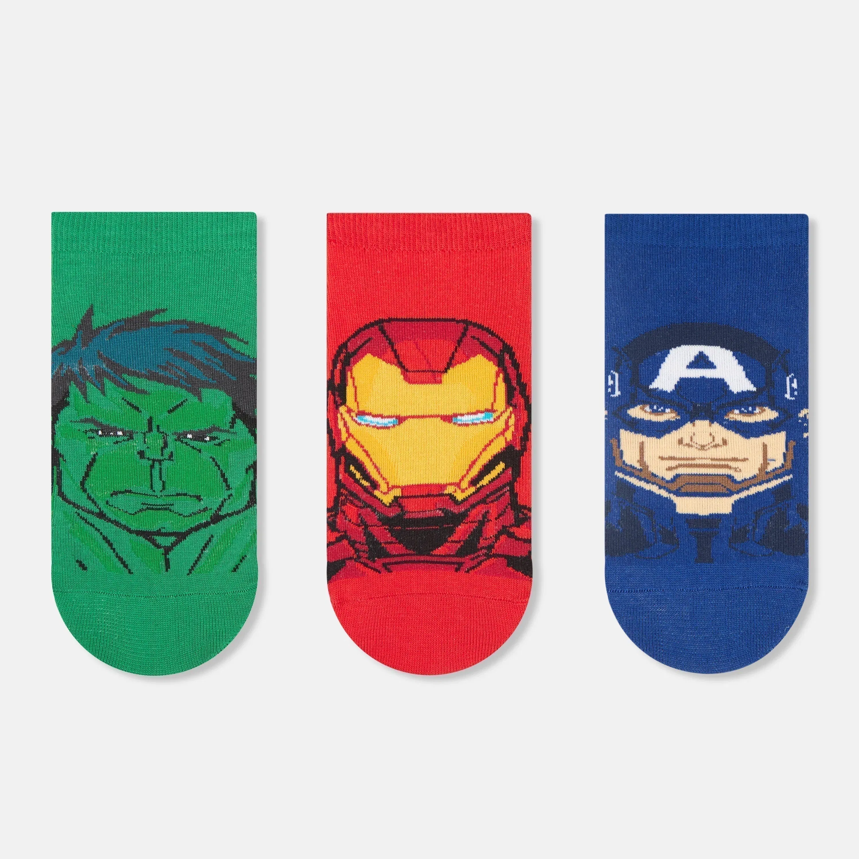 Men’s Marvel Character Themed Ankle Socks