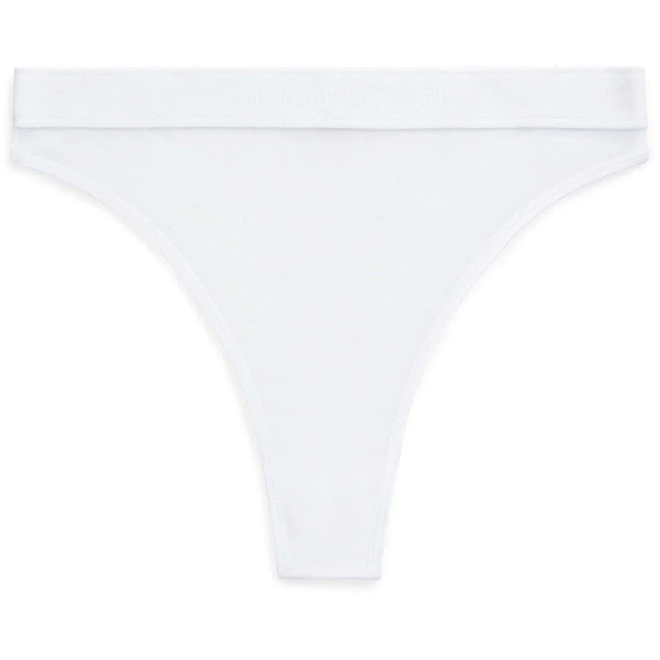 High-Waist Mesh Thong