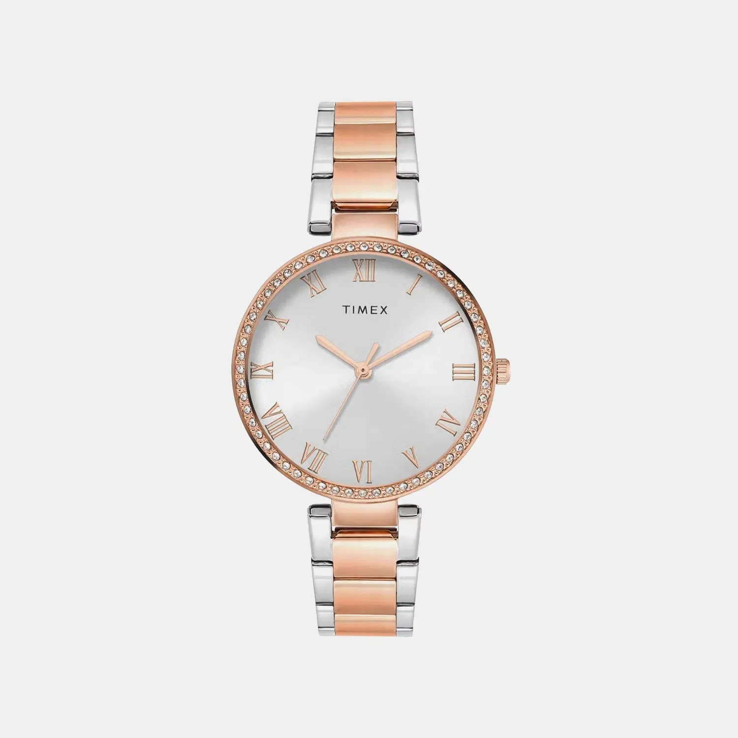 Timex Trendline Women Quartz Dial Analog Stainless Steel Watch Twel18717