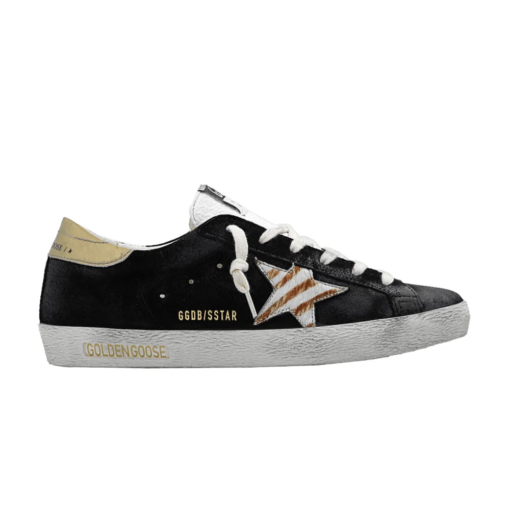 Golden Goose Wmns Superstar 'Black Zebra'