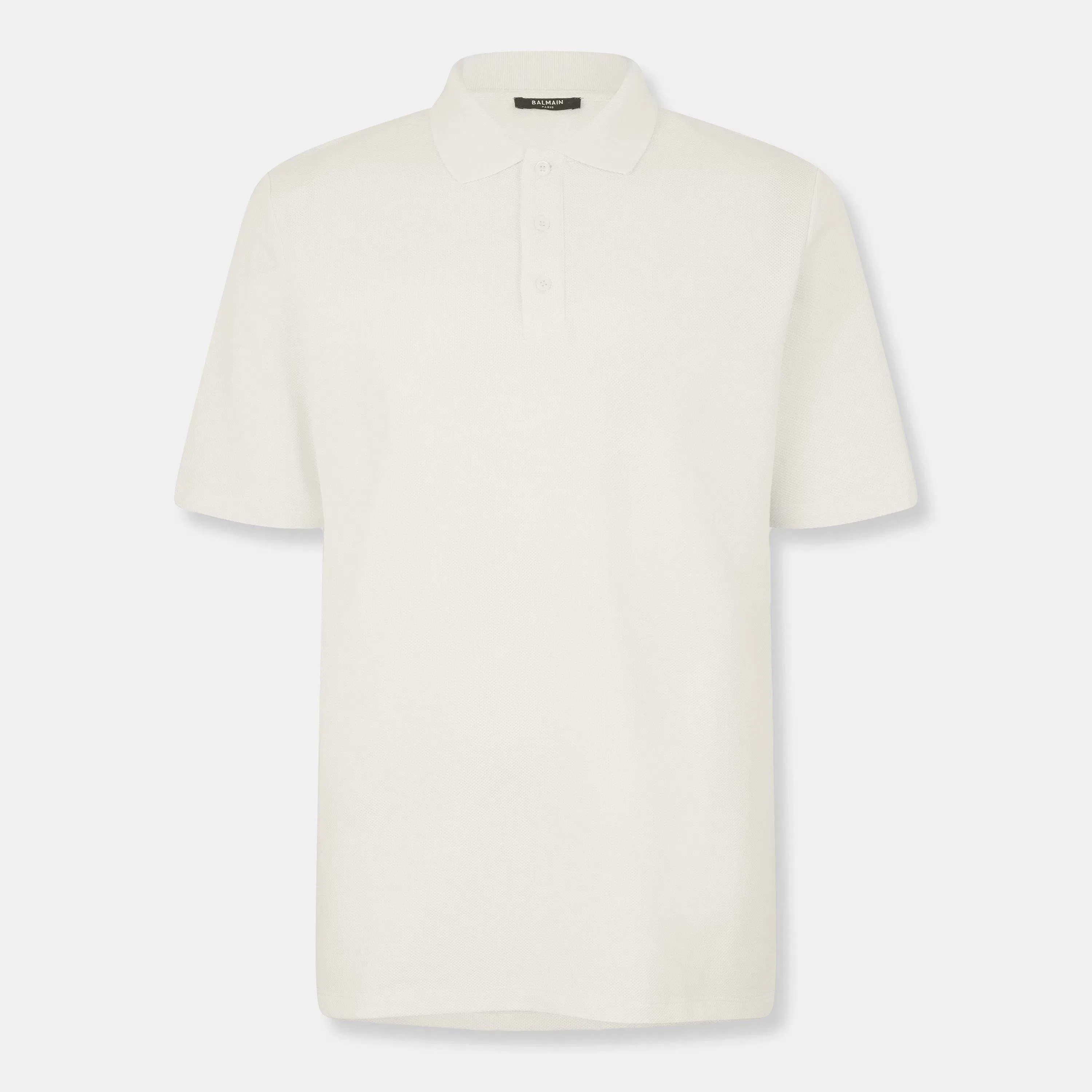 Short Sleeve Fitted Polo Shirt