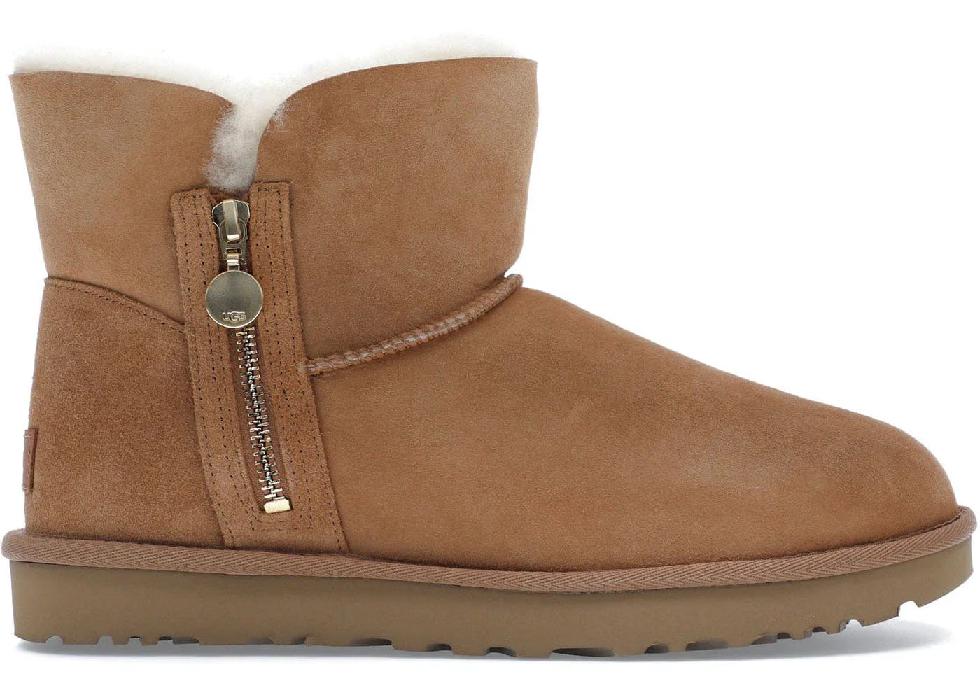 Ugg Bailey Zip Mini Boot Chestnut Womens