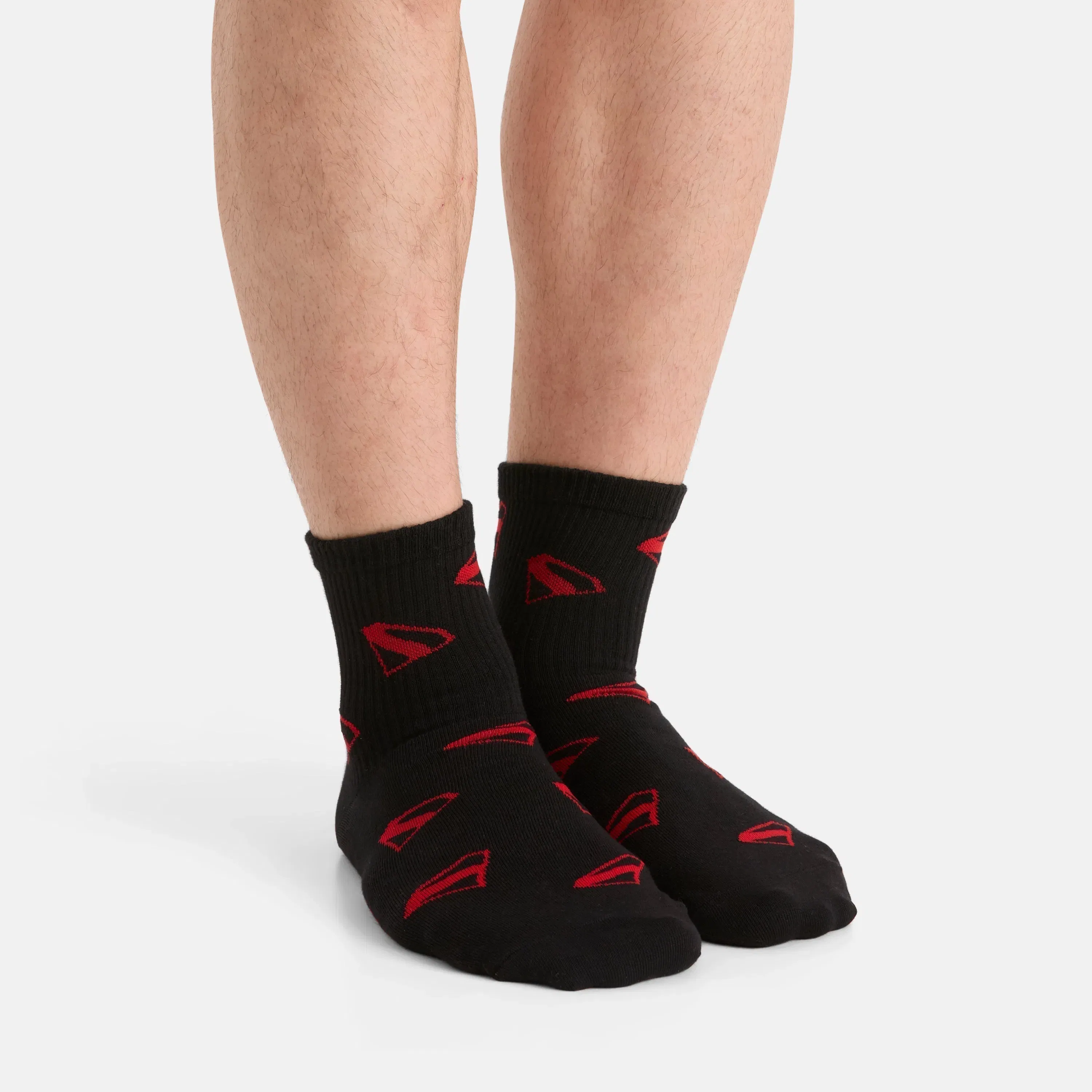 Men's Justice League Superman High Ankle Socks