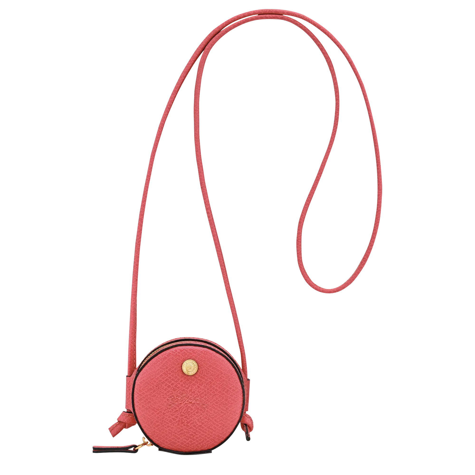 Longchamp Épure Coin purse with cord Shrimp