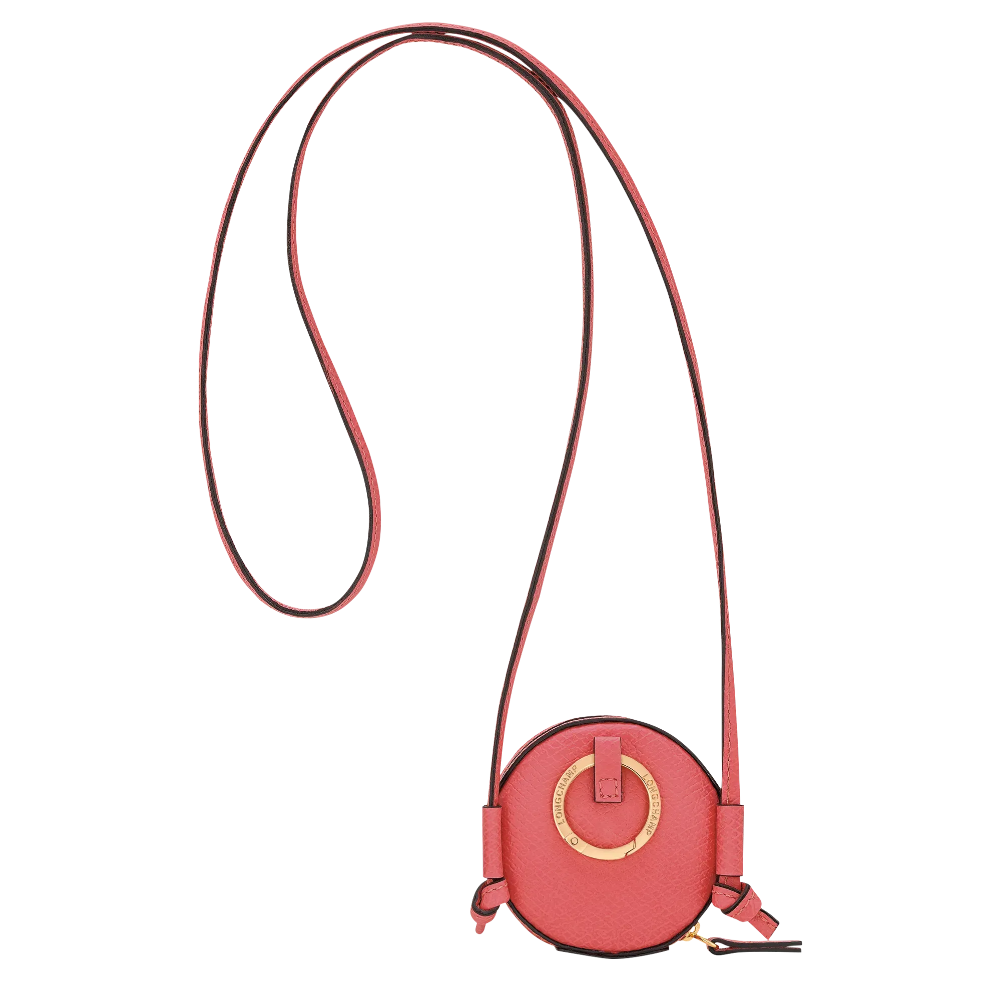 Longchamp Épure Coin purse with cord Shrimp