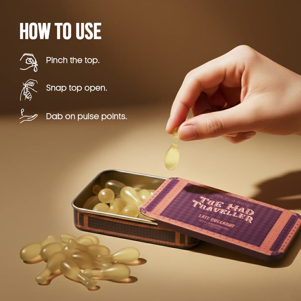 His & Her Travel Perfume Duo - 50 Capsules