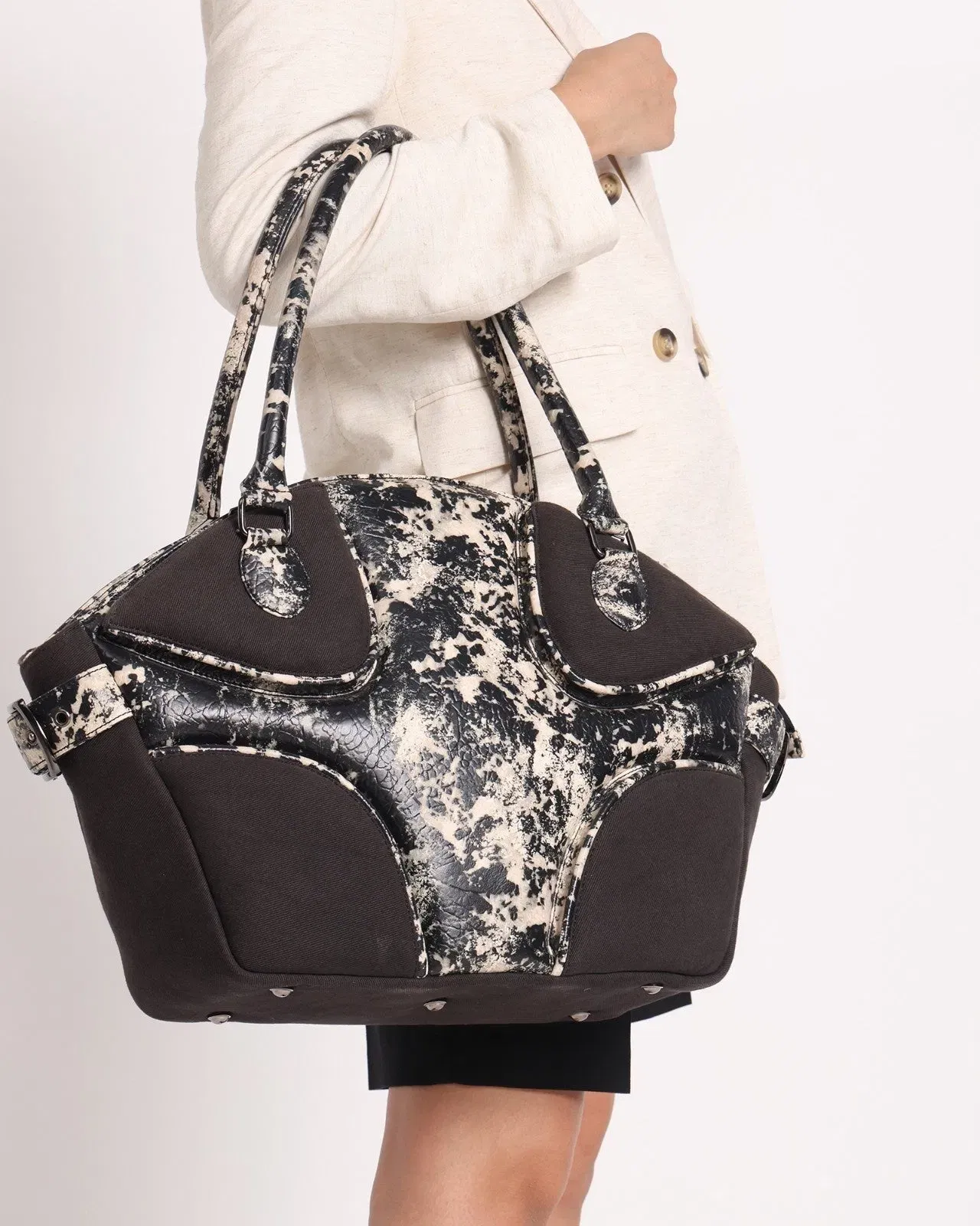 Muddled Cargo Tote - Rusted Grain