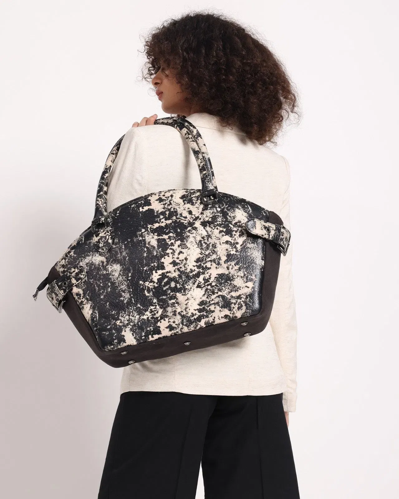 Muddled Cargo Tote - Rusted Grain