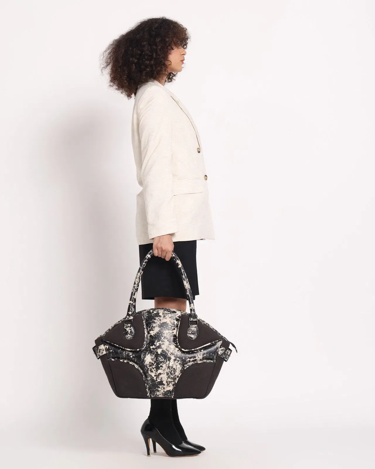 Muddled Cargo Tote - Rusted Grain