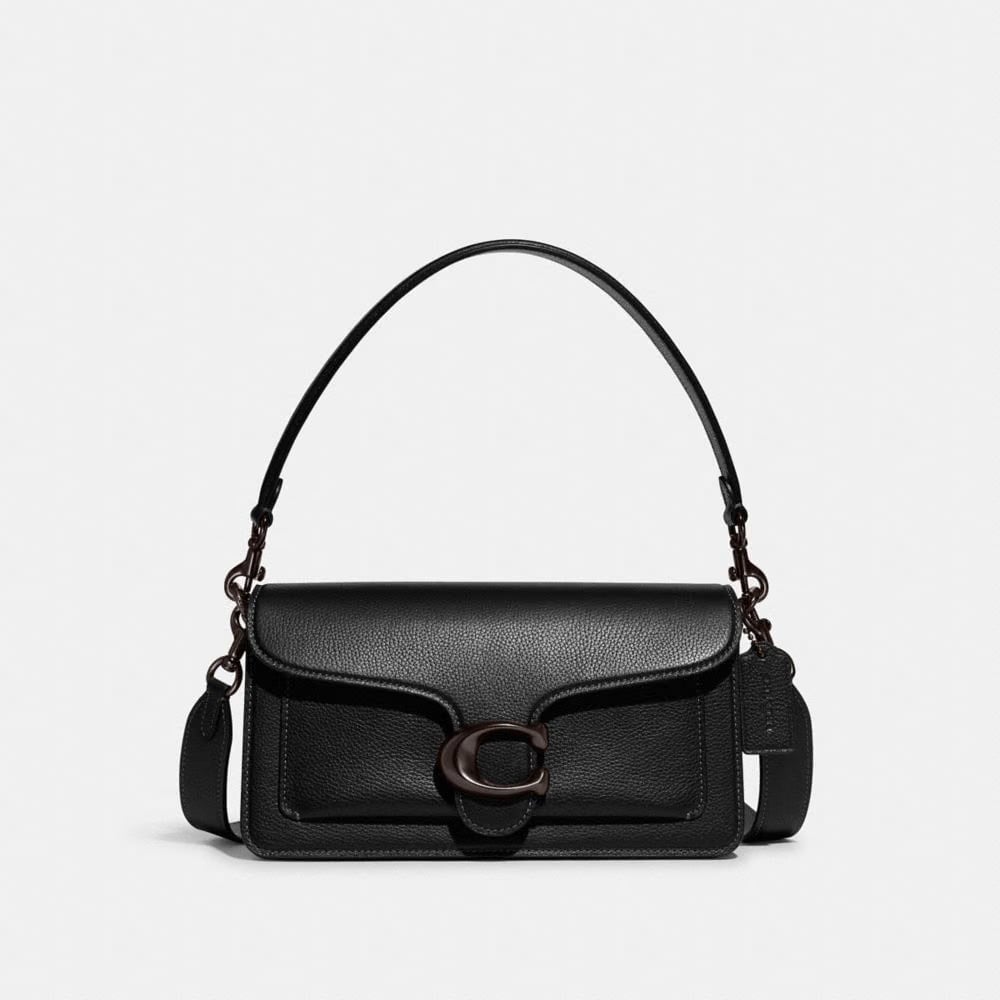 Coach Tabby Shoulder Bag 26 Pewter Black