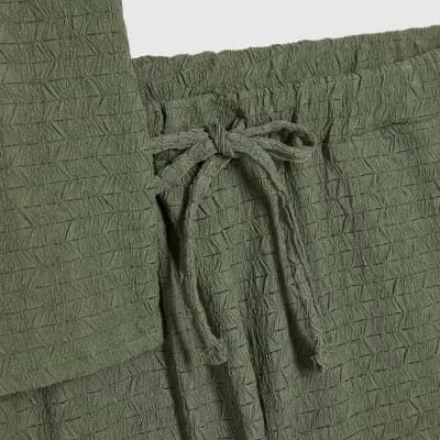 Green T-Shirt and Shorts Set