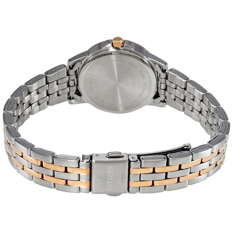 Citizen Quartz Silver Dial Two-Tone Women's Watch
