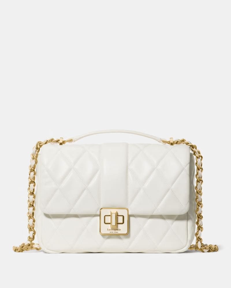 Carey Quilted Small Flap Crossbody
