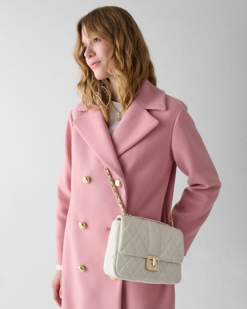 Carey Quilted Small Flap Crossbody