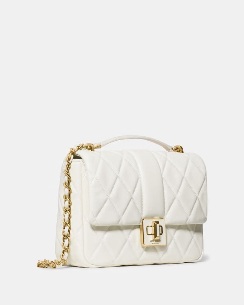 Carey Quilted Small Flap Crossbody