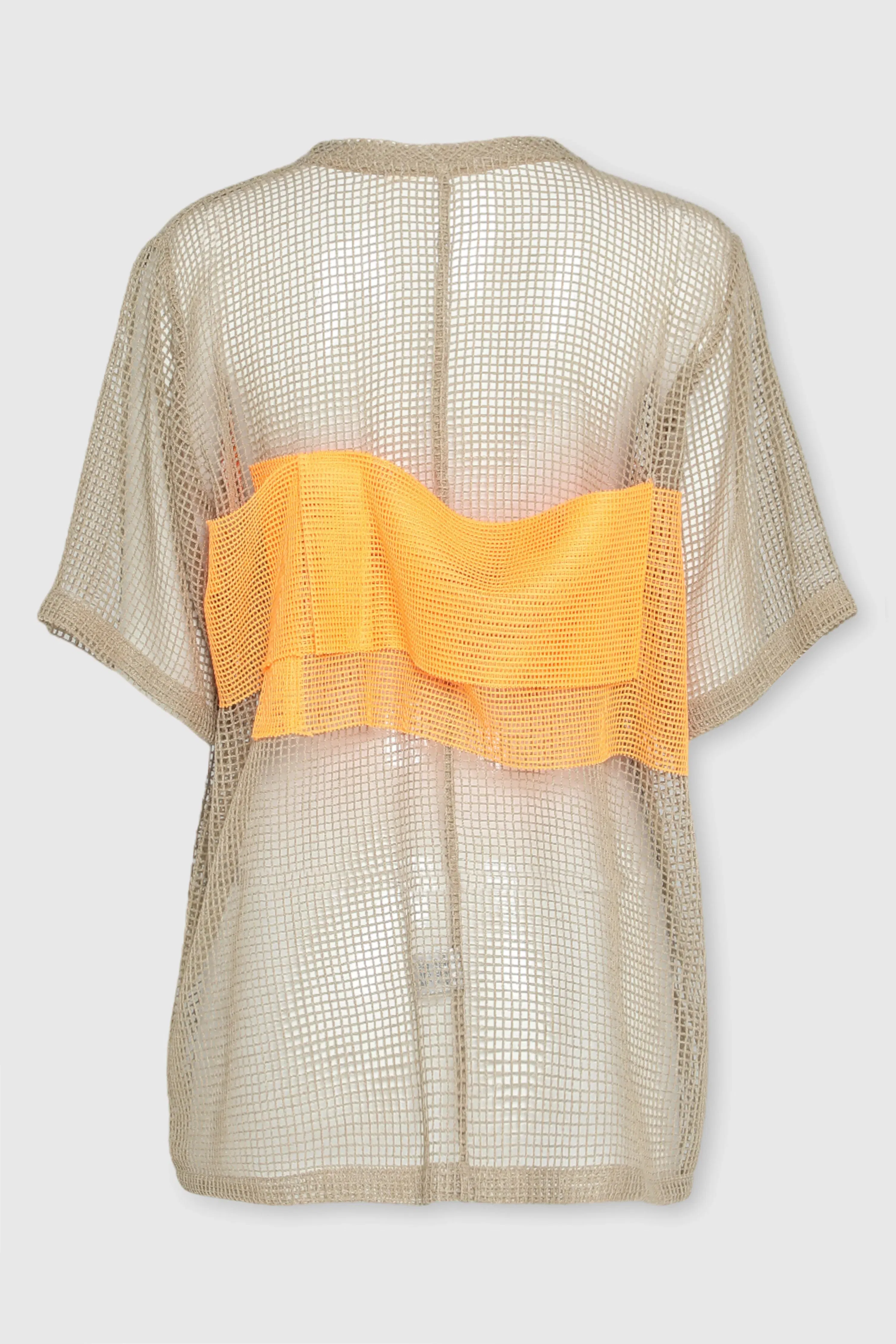 DOUBLE MESH BANDAGE T-Shirt
