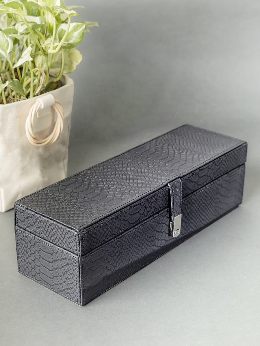 Watch Case For Four - Faux Leather