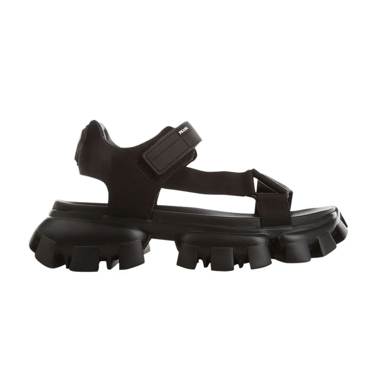 Prada Nastro Sandal Black