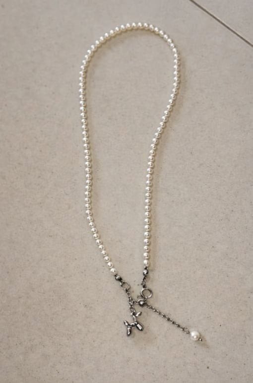 Balloon Dog Beads Necklace