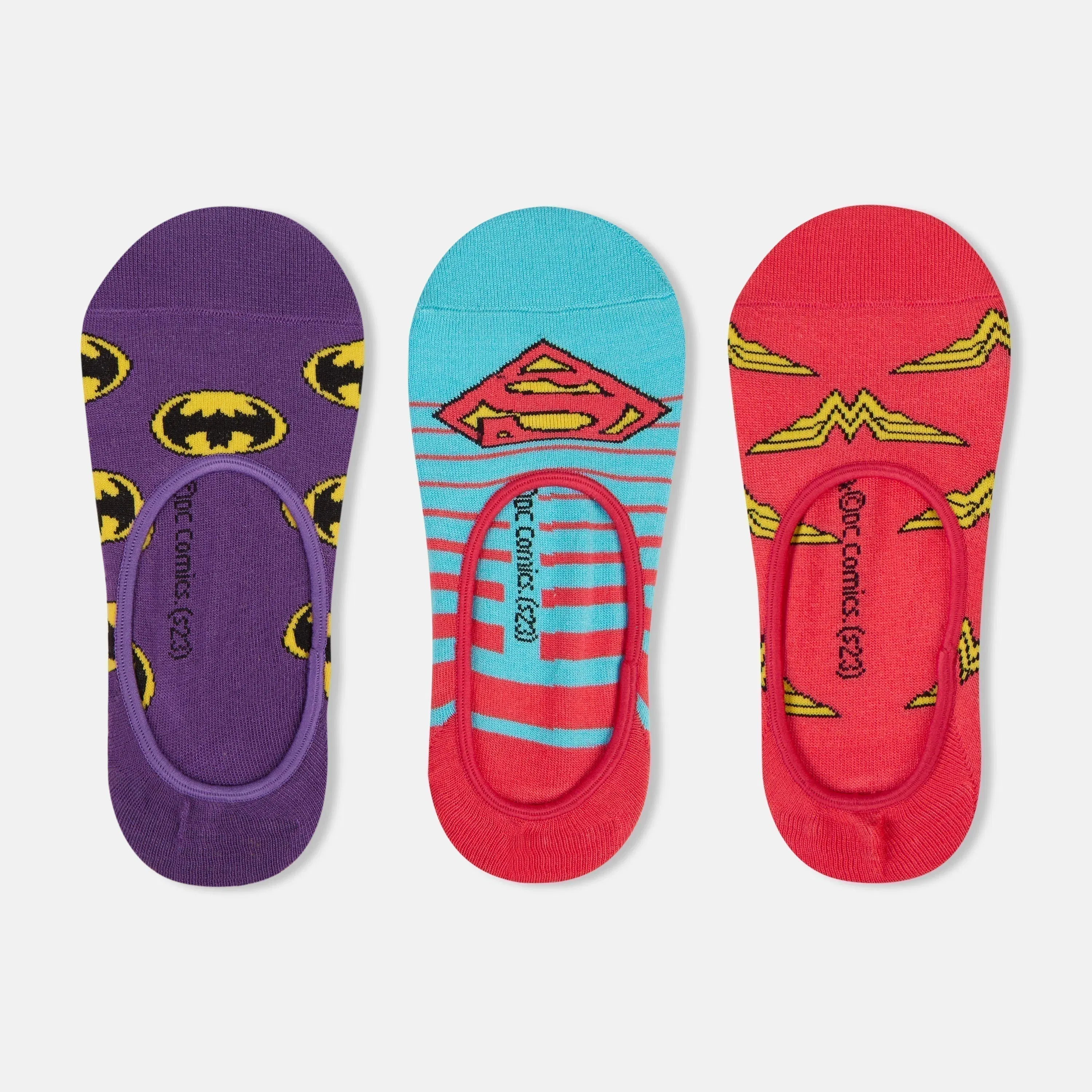 Women’s Justice League Loafer Socks