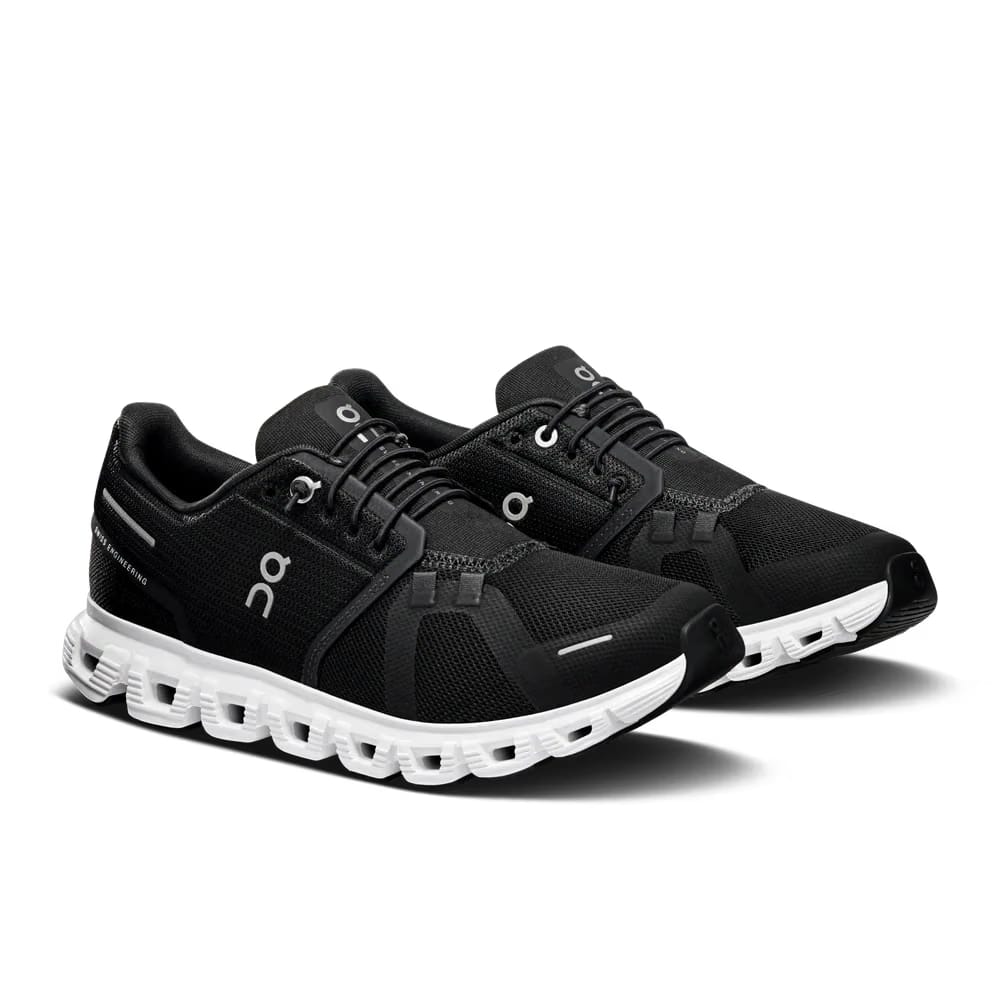 On Running Cloud 6 Black White (Women's)