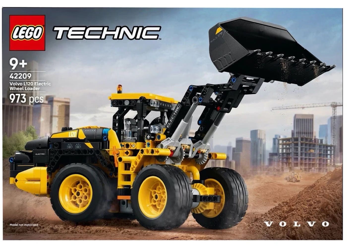 Lego Technic Volvo L120 Electric Wheel Loader Set 42209