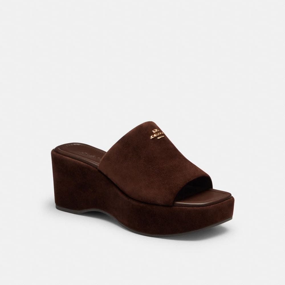 Women's Coach Phoebe Platform Sandal Maple