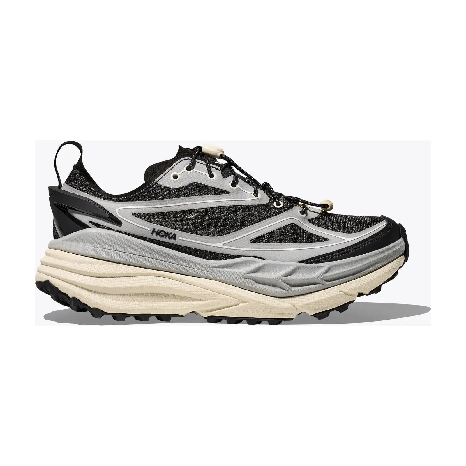 Hoka Stinson One7 Stellar Grey Eggshell