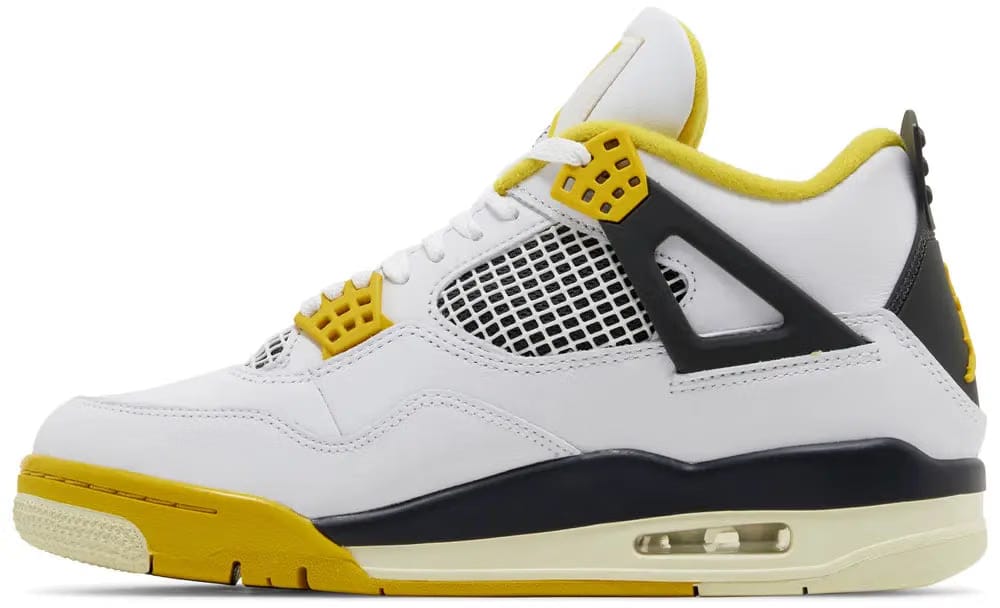 JORDAN 4 RETRO VIVID SULFUR (WOMENS)