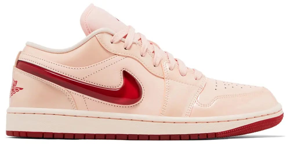 JORDAN 1 LOW PATENT VALENTINES DAY (WOMENS)