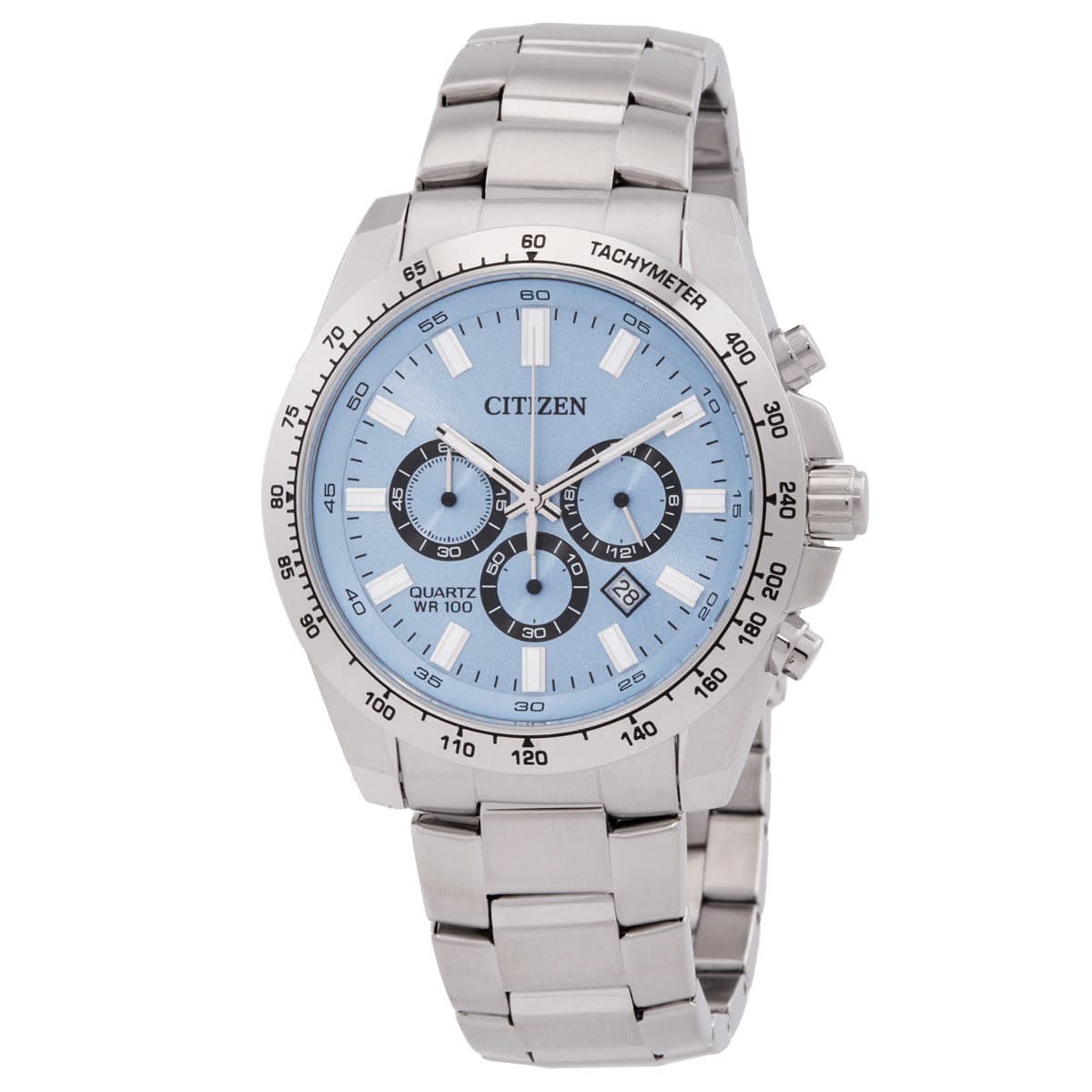 Citizen Chronograph Quartz Blue Dial Watch