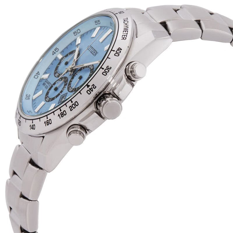 Citizen Chronograph Quartz Blue Dial Watch