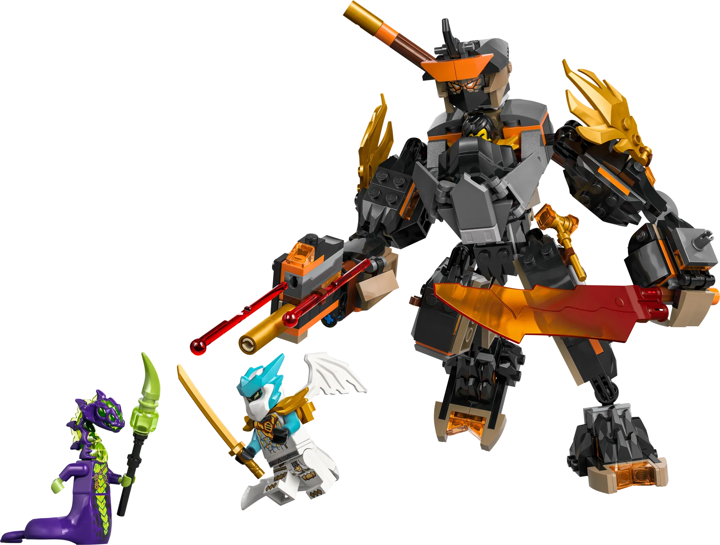 Lego Coles Mission Mech Dragon Zane