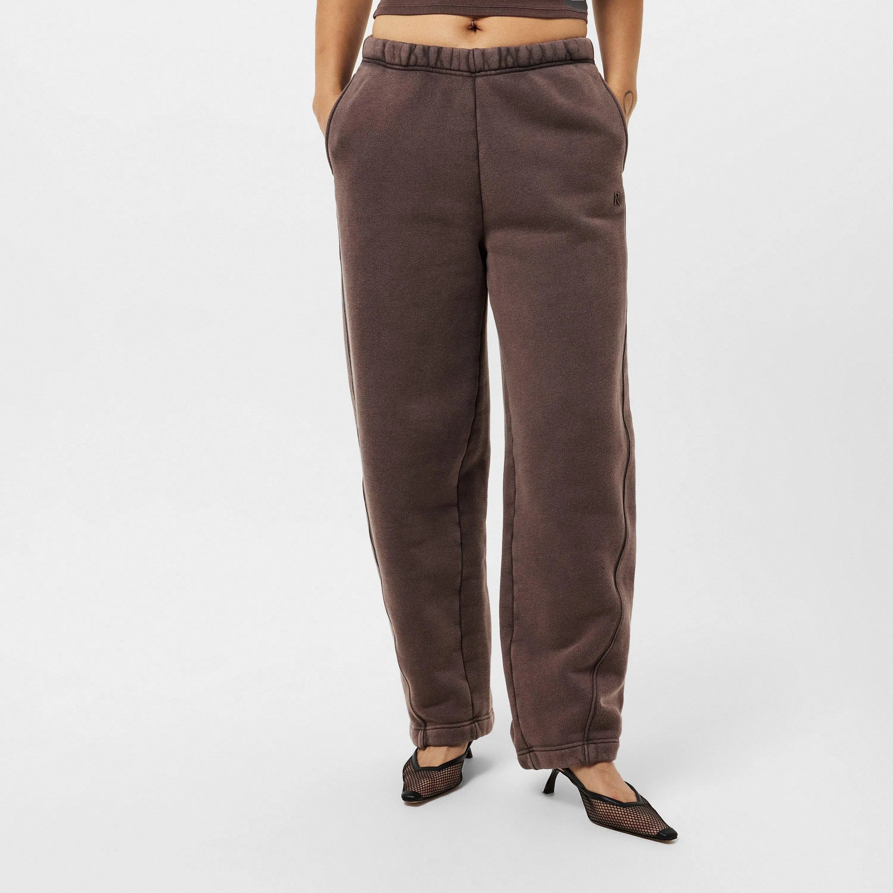 Initial Open Cuff Relaxed Fit Joggers
