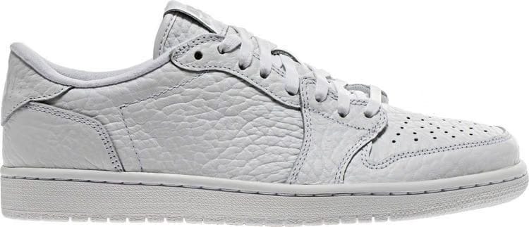 Air Jordan 1 Retro Low Swooshless 'Triple White'
