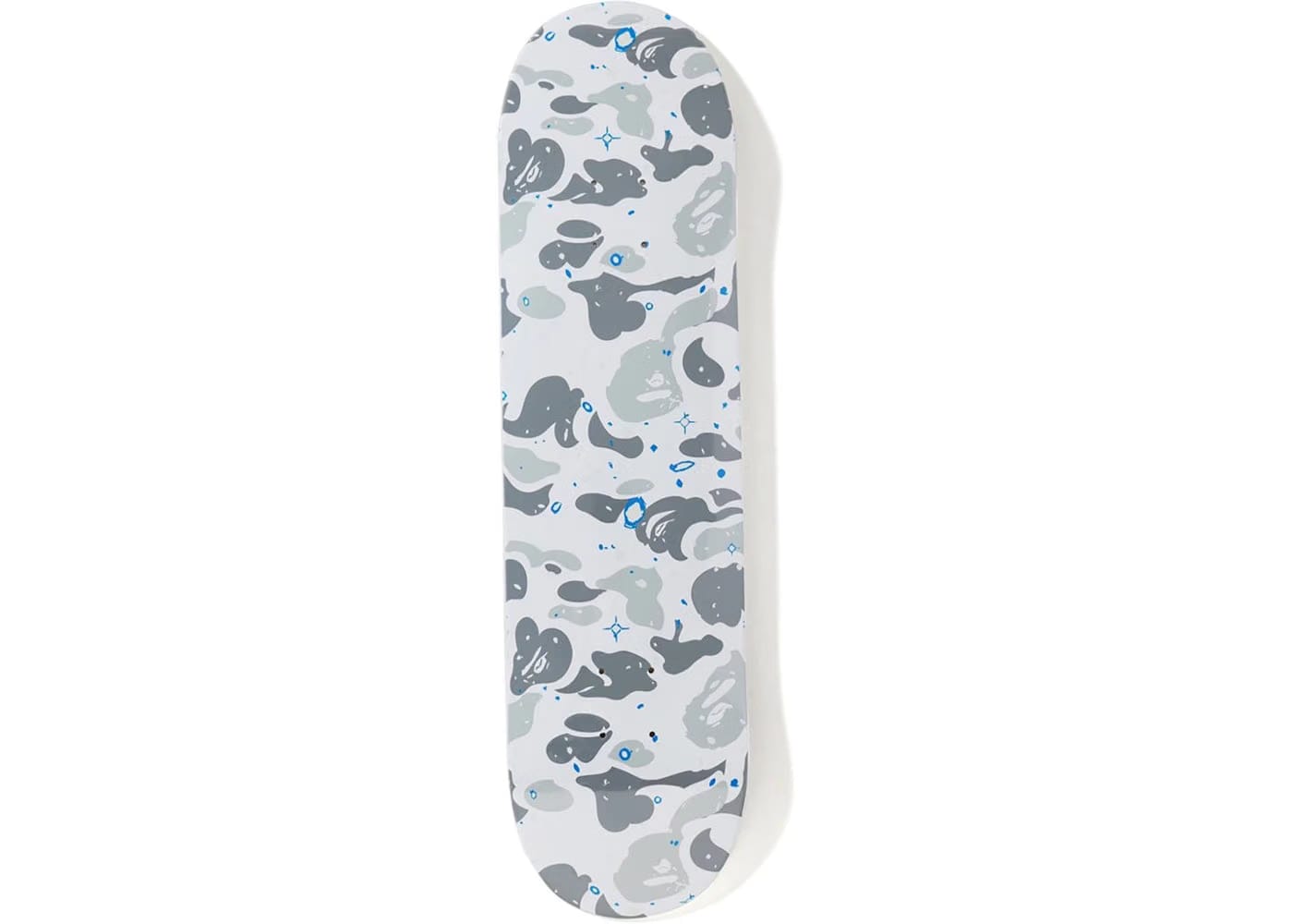 Bape Space Camo Skateboard Deck White