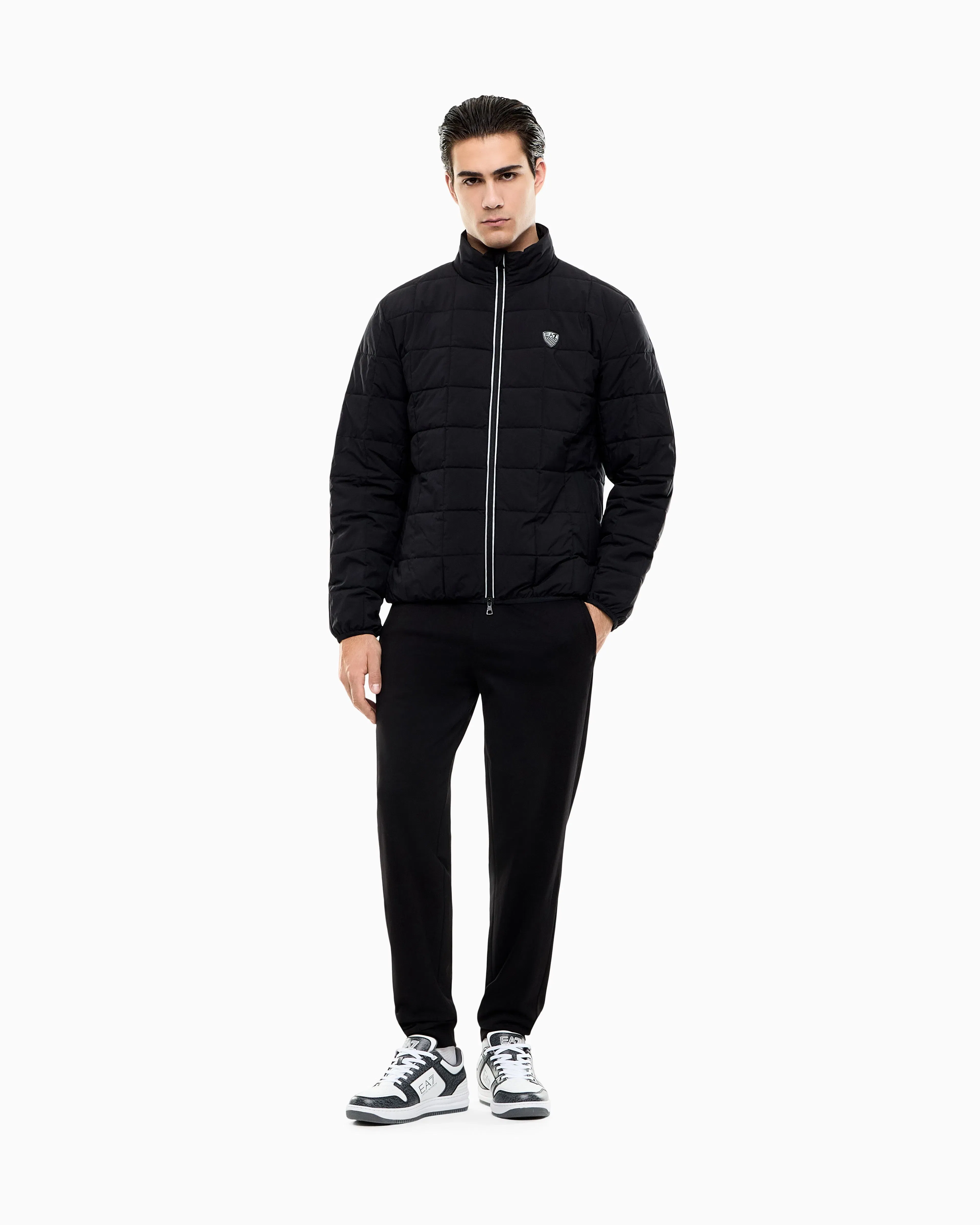 EA7 Premium Shield technical-fabric jacket