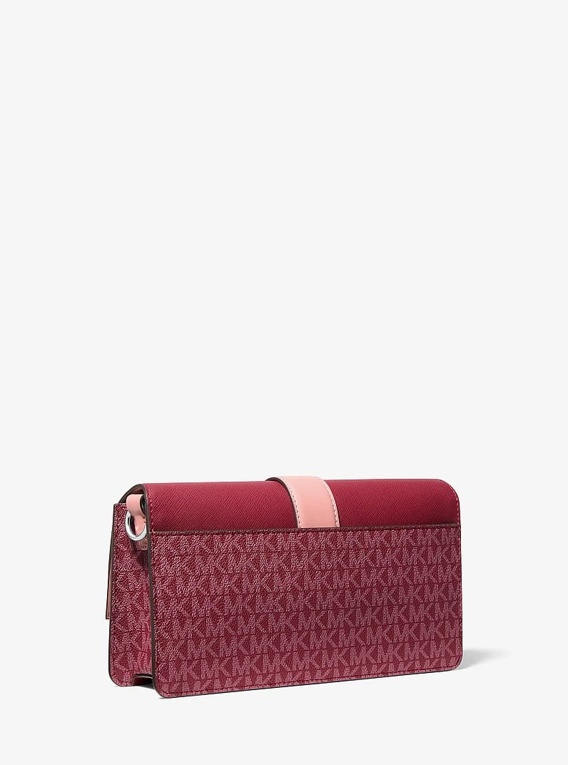 Greenwich Medium Signature Logo Convertible Shoulder Bag