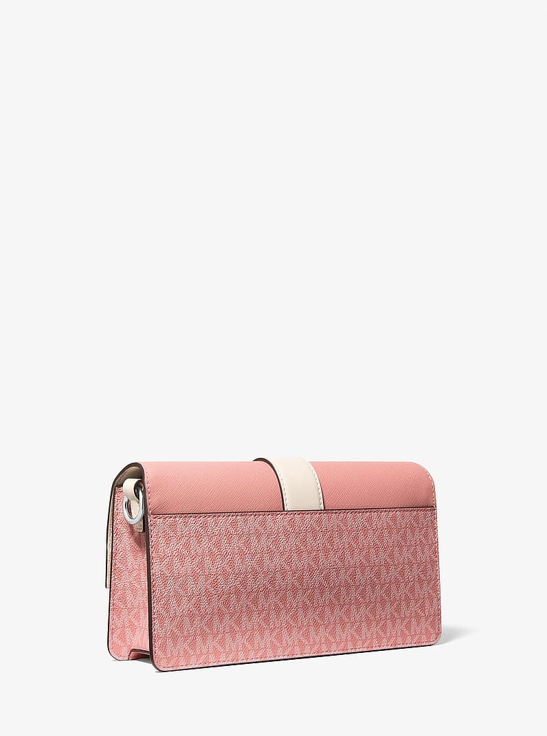 Greenwich Medium Signature Logo Convertible Shoulder Bag