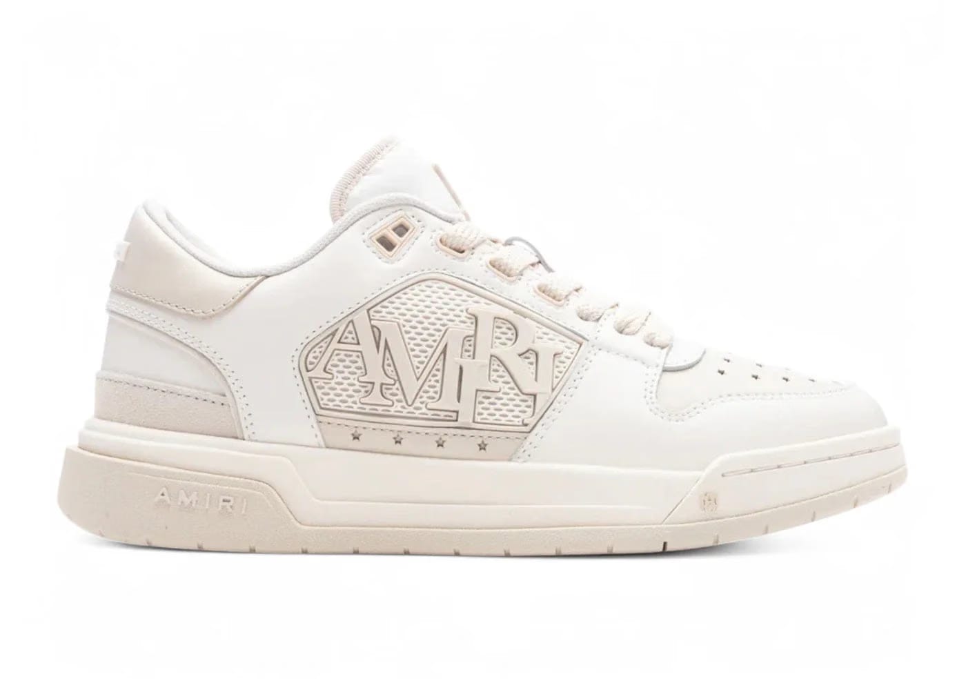 Amiri Classic Low Biege Womens