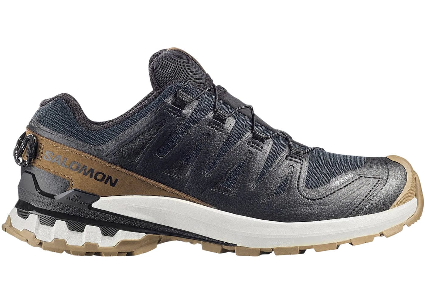 Salomon Xa Pro 3D V9 Gore-Tex Lifelong Black Coyote Brown Vanilla Ice Womens