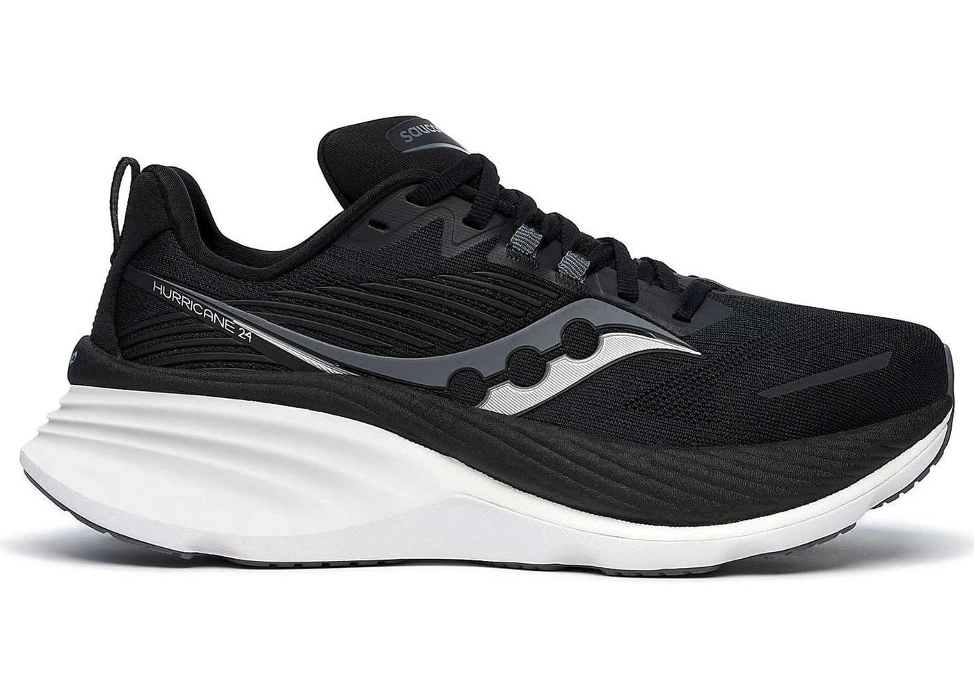 Saucony Hurricane 24 Black Carbon Womens