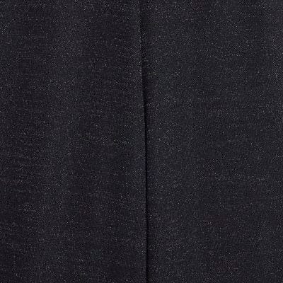 Navy Glitter Wide Leg Trousers