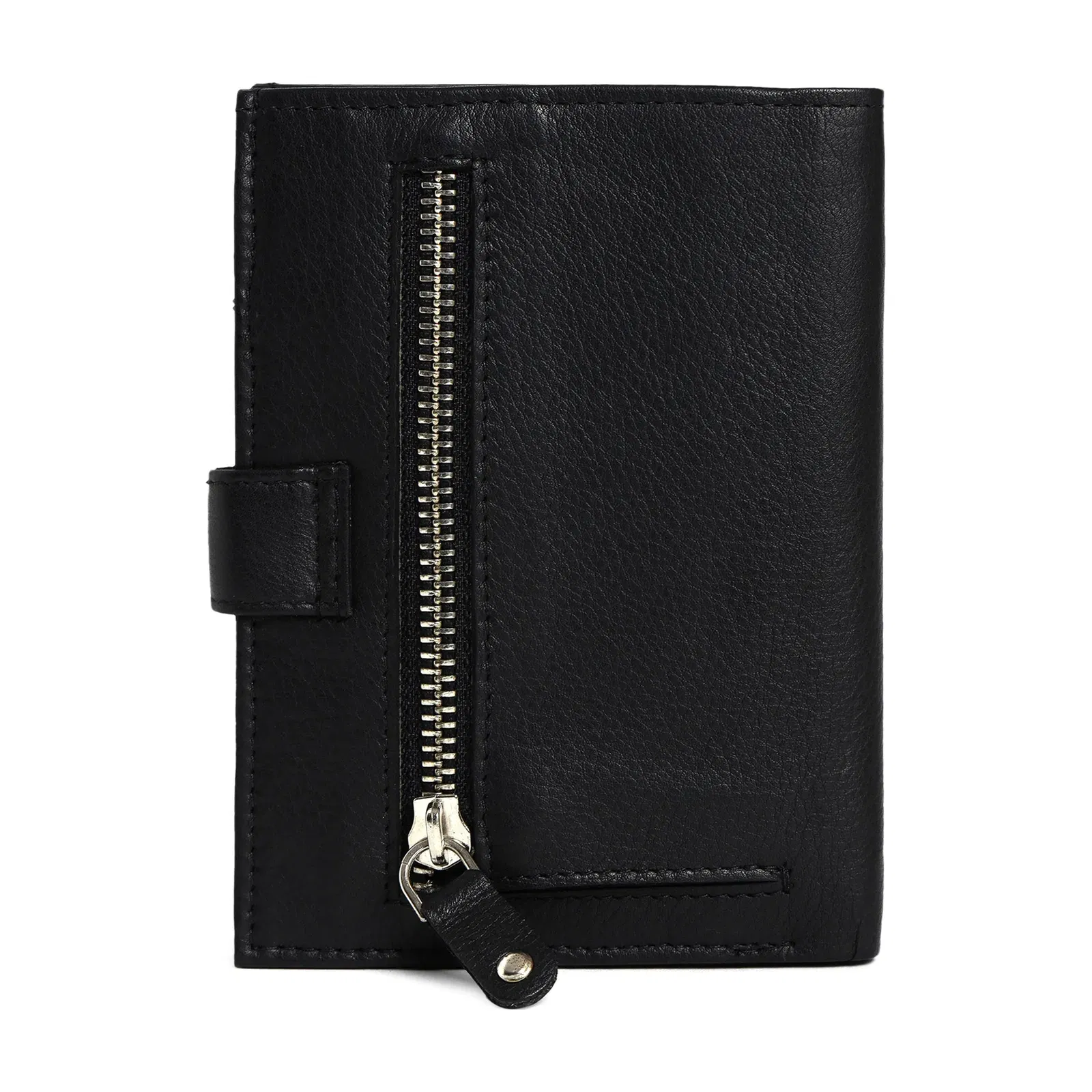 Filato Passport Leather Wallet With RFID | Black