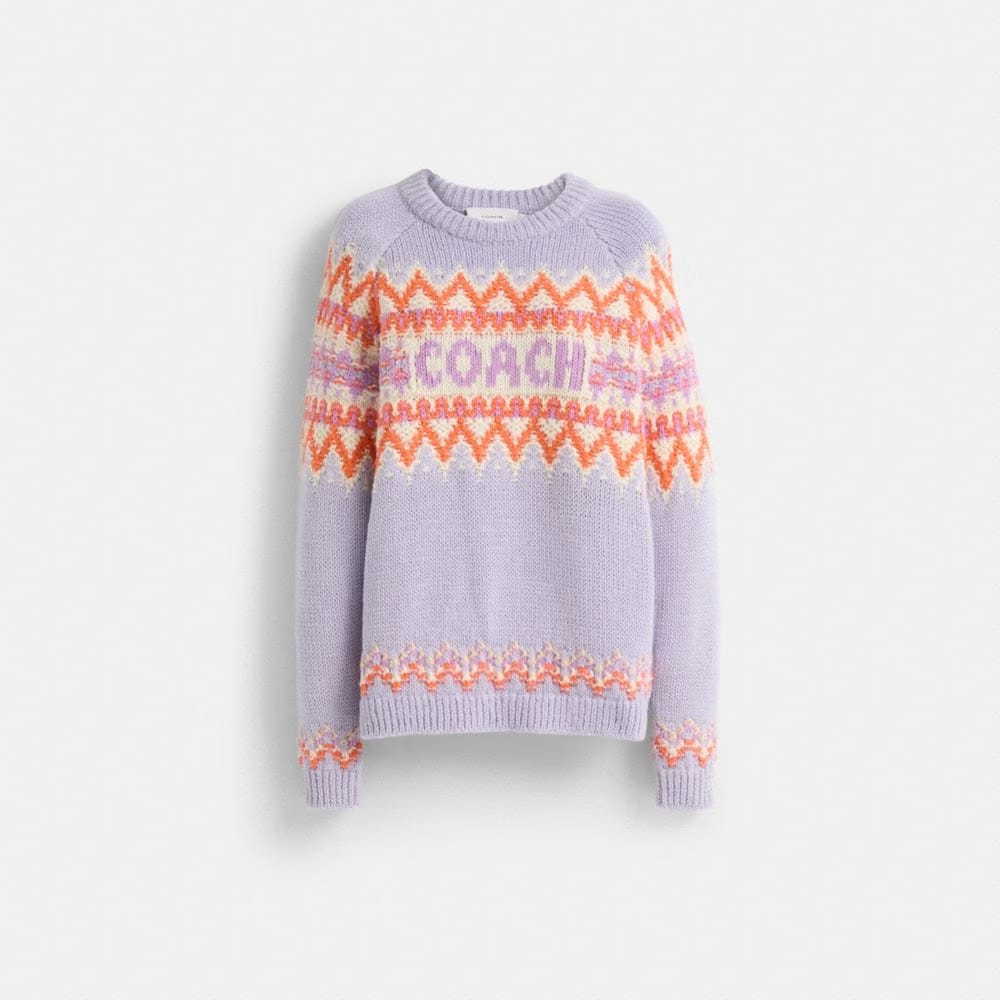 Restored Fair Isle Ski Sweater