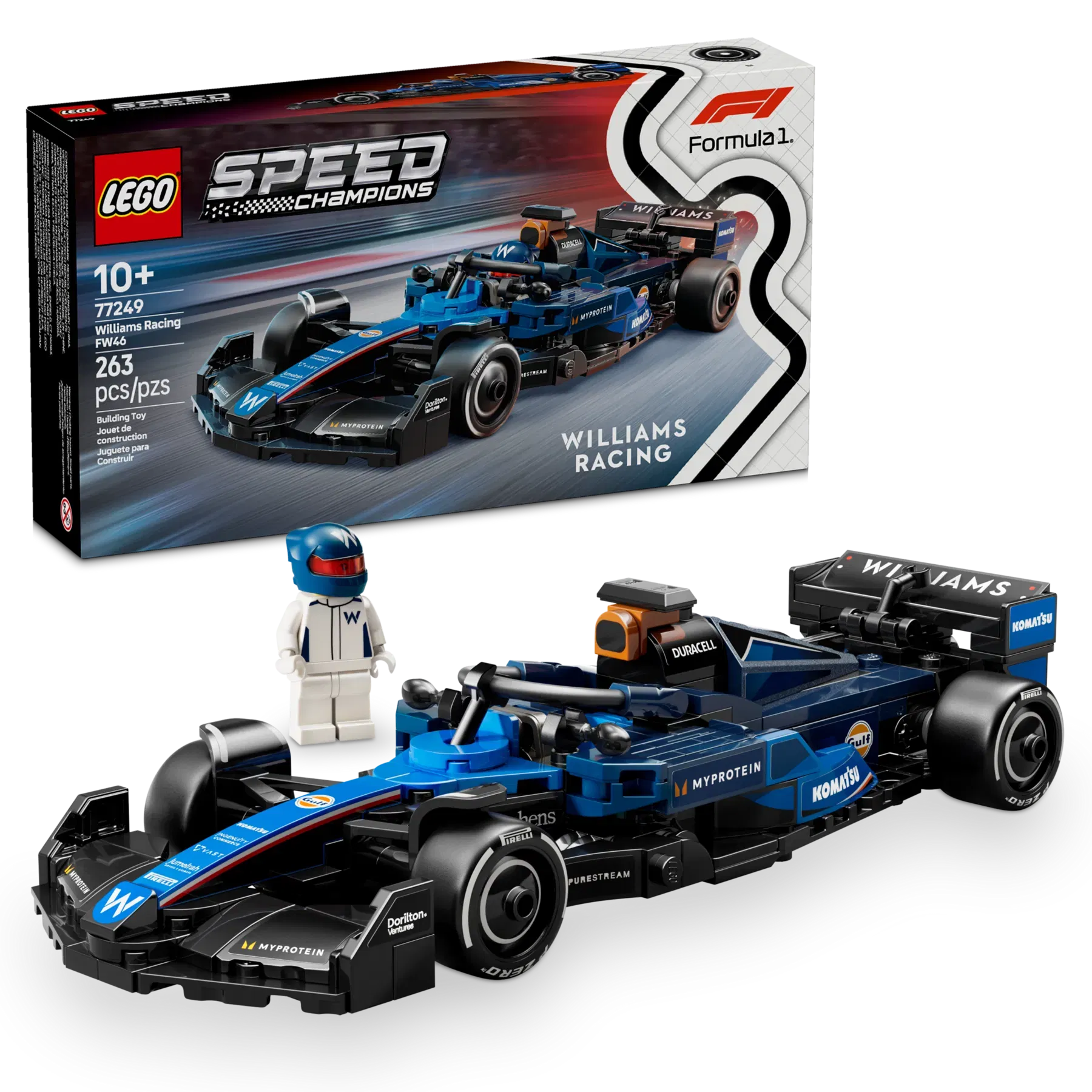 Lego Williams Racing FW46 F1 Race Car