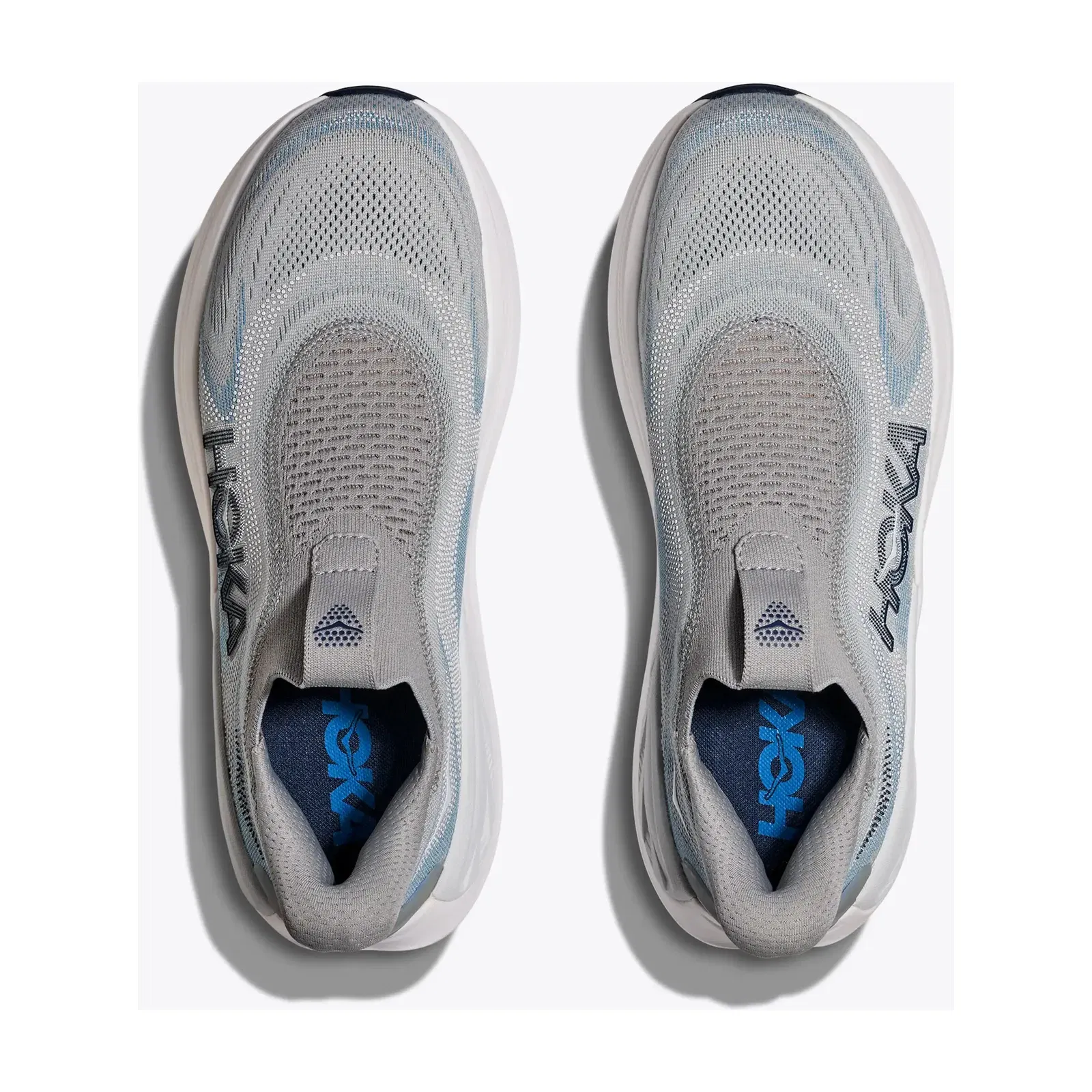 Hoka 'S Skyward Laceless Stardust Stellar Grey