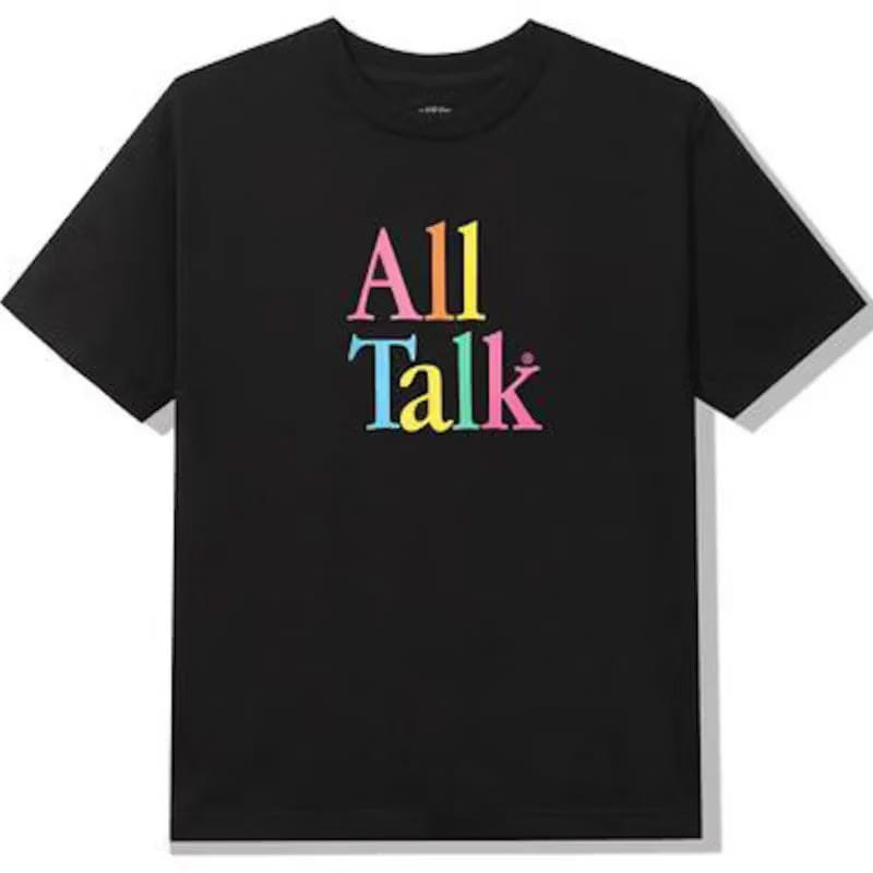 Anti Social Social Club All Talk T-Shirt Black
