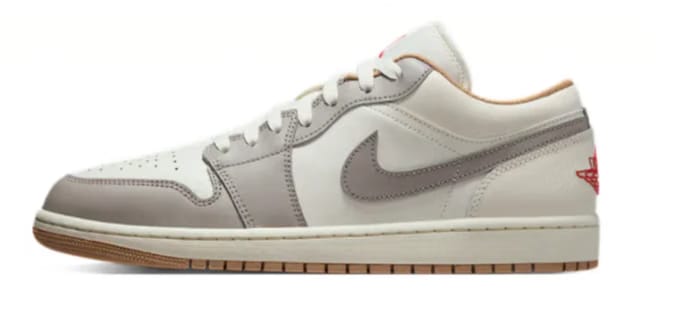 Jordan 1 Low Sail College Grey Rattan